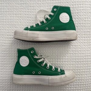 Converse Green High-Tops